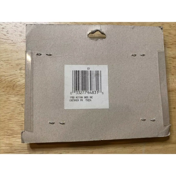 Vintage Retro ED Red Car New Dead Stock Ceramic Door Name Plaque Wall Sign 1984 - Picture 2 of 12